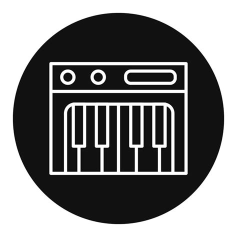 Premium Vector Piano Keyboard Vector Illustration