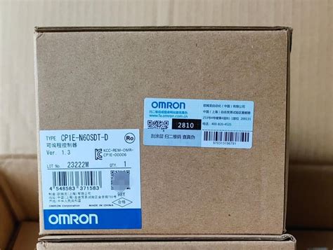 Omron Cp E N Sdt D Programmable Controller New In Box Dhl Fedex