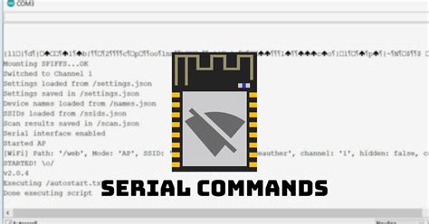 Deauther Serial Interface Explained