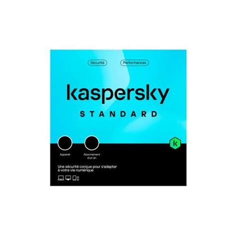 ANTIVIRUS KASPERSKY STANDARD 5 DISPOSITIVOS 1 AÑO