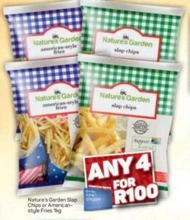 Nature S Garden Slap Chips Or American Style Fries Kg Offer At Pick N