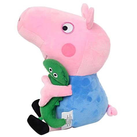 George with Dinosaur - Peppa Pig - Soft Plush Toy | Shop Today. Get it ...