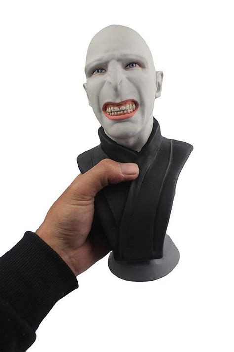 Estátua Busto Lord Voldemort Harry Potter Coleção Mágica