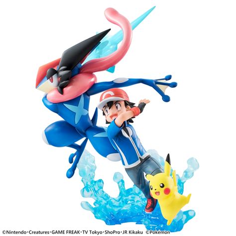 画像集アニメ「ポケモン」のサトシ，ピカチュウ，サトシゲッコウガがフィギュアに。予約受付開始