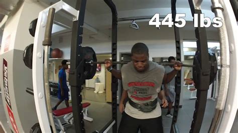 Offseason Strength And Speed Training For College Football Youtube