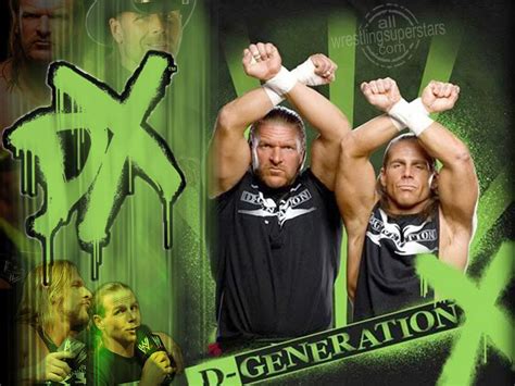 Team Dx D Generation X Triple H And Shawn Michaels