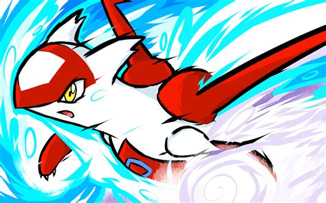 Download Latias Pokémon Video Game Pokemon Latios Flying Wallpaper By