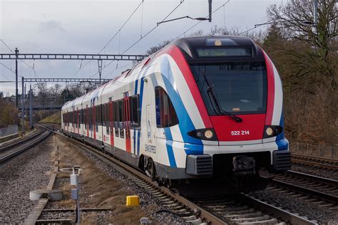 TRIEBZUG LEX CFF STADLER FLIRT RABe 522 214 STADLER Flickr