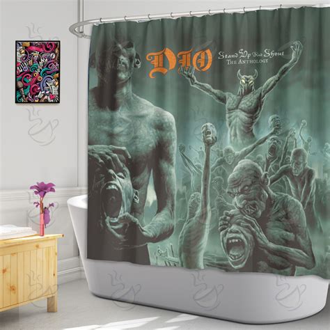 6All Over Shower Curtain ODD STAND UP AND SHOUT THE ANTHOLOGY