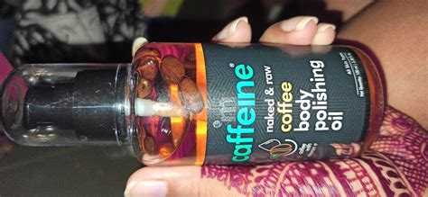 Buy Mcaffeine Naked Raw Coffee Body Polishing Oil Ml Online Purplle