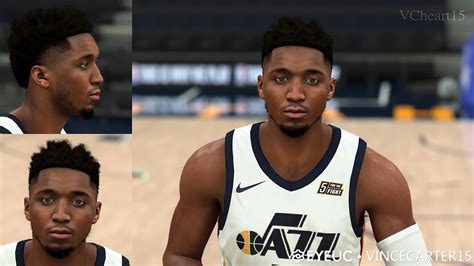 Donovan Mitchell Face And Body Model By Vincecarter For K