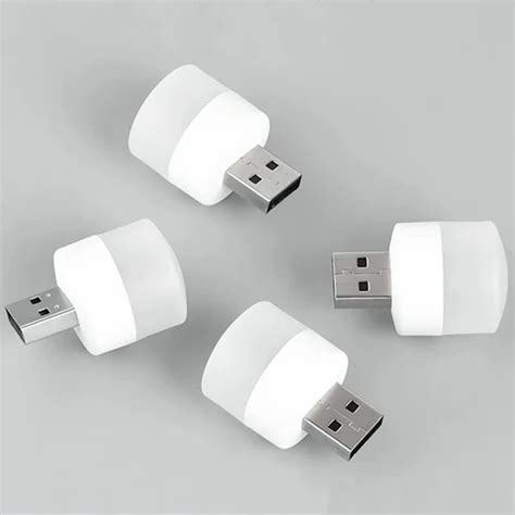 USB LED Lamp Night Light Plug In Small Led Mini Portable For Pc Indoor