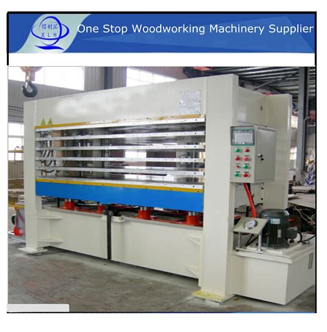 Hydraulic Hot Press Plywood Veneer Machinery Poduction Line Wood Hot Press Machinery For Doors