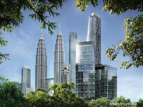 Oxley Towers Klcc Kuala Lumpur Celebrates A Milestone With The Topping