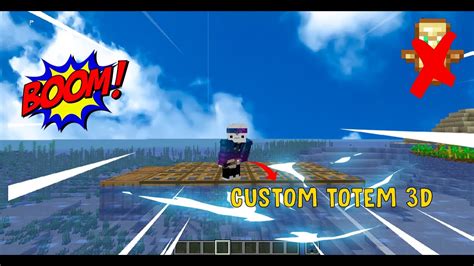 How To Make Custom 3D Totem Of Undying In Minecraft JAVA 3D Custom