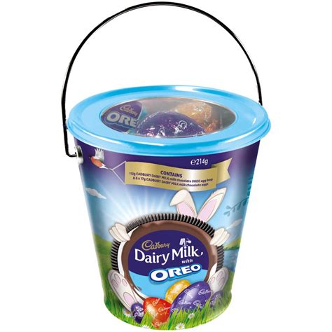 Cadbury Dairy Milk With Oreo Hunt Basket 214g Woolworths