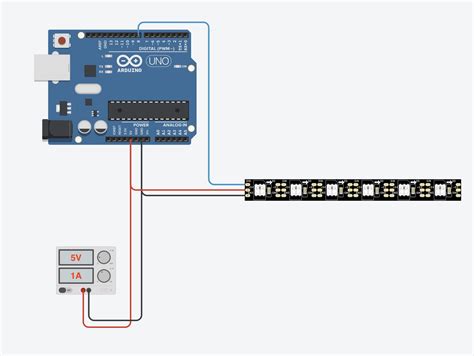 Neopixel Leds Strip Pinout Arduino Interfacing Off