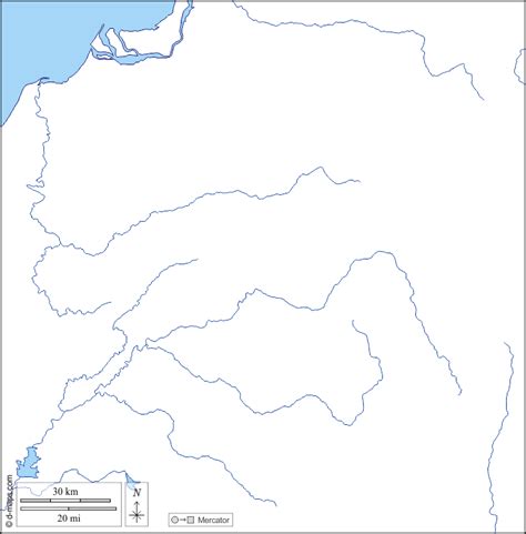 ロハ県 無料地図 無料の空の地図 無料のアウトラインマップ 無料のベースマップ 海岸 川と湖