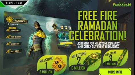 V Nement Free Fire Ramadan Calendrier R Compenses Et Plus Encore