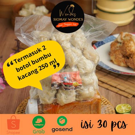 Jual Siomay Wondes Siomay Ikan Tenggiri Asli Frozen Isi 30 Biji