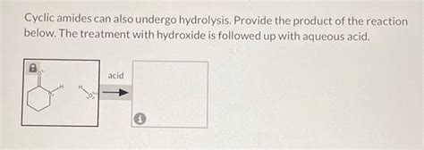 Solved Amides can undergo a two-step hydrolysis process.Be | Chegg.com