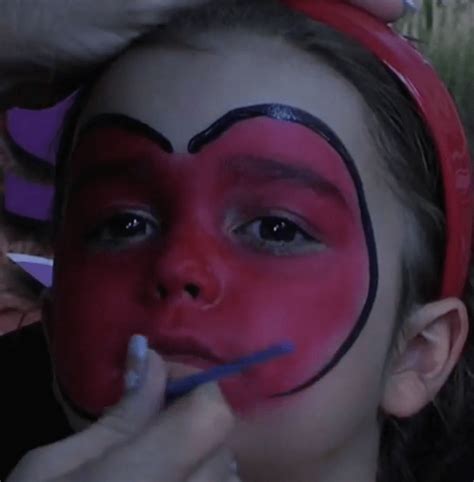 Face Paint Ladybug Design Bonus Video Included