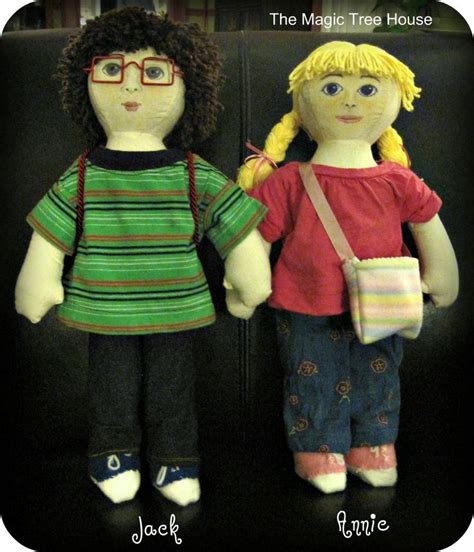 Jack And Annie Dolls From The Magic Tree House Magic Treehouse