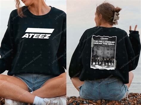 Ateez The Fellowship Break The Wall Word Tour Tendy Tee Ateez Concert