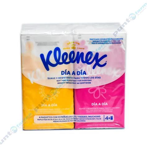 Pa Uelos De Papel Desechables Kleneex Contiene Paquetes De Hojas