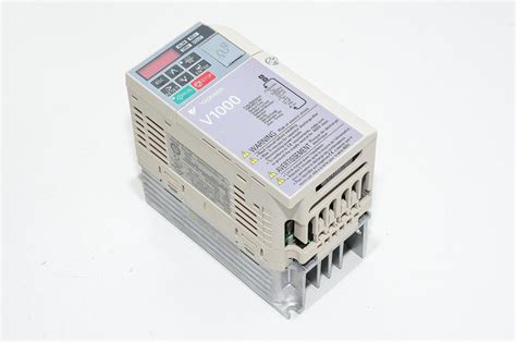 Yaskawa V1000 Cimr Vcba0003baa Compact Vector Control Drive Input 200 240vac 7 3a Output 3~ 0