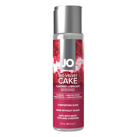 Jo Red Velvet Cake Flavored Lubricant 2 Oz