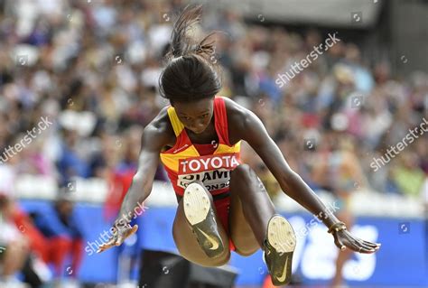 Fatima Diame Spain Competes Womens Triple Editorial Stock Photo - Stock Image | Shutterstock