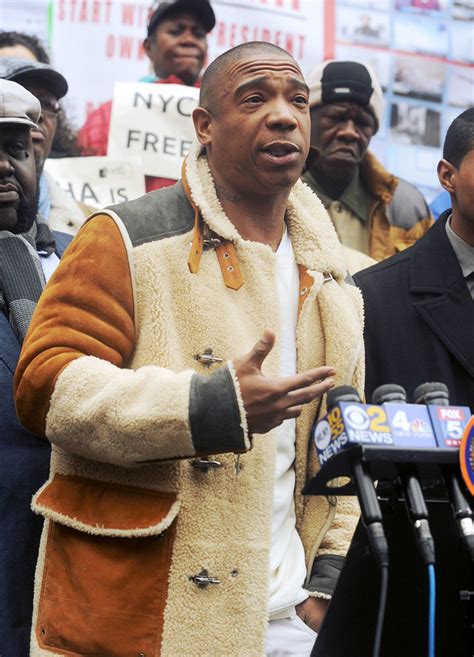 Rapper Ja Rule holds a press conference and rally along with several ...