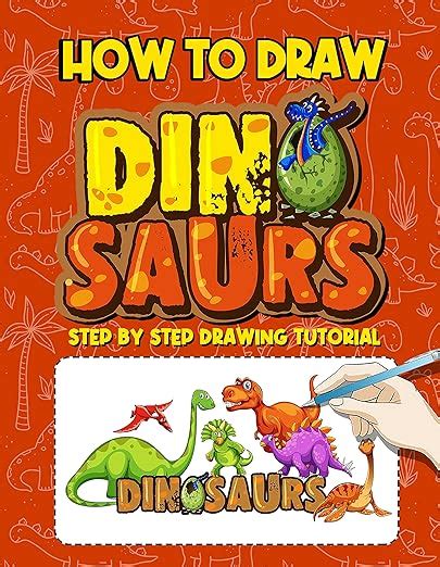 Jp How To Draw A Dinosaur Step By Step Drawing Tutorial