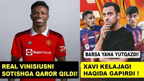 Real Vinini Sotishga Qaror Qildi Barsa Yana Edi Xavi Kelajagi Haqida