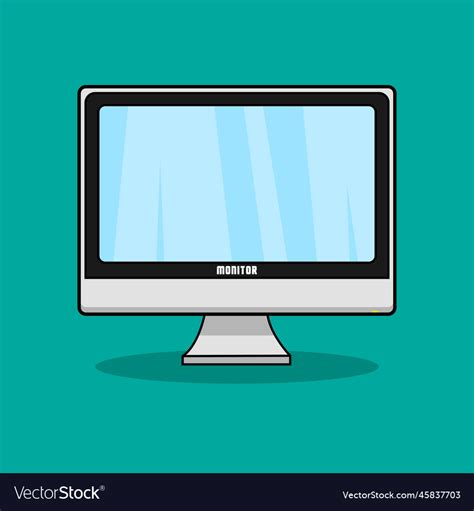 Monitor Royalty Free Vector Image - VectorStock