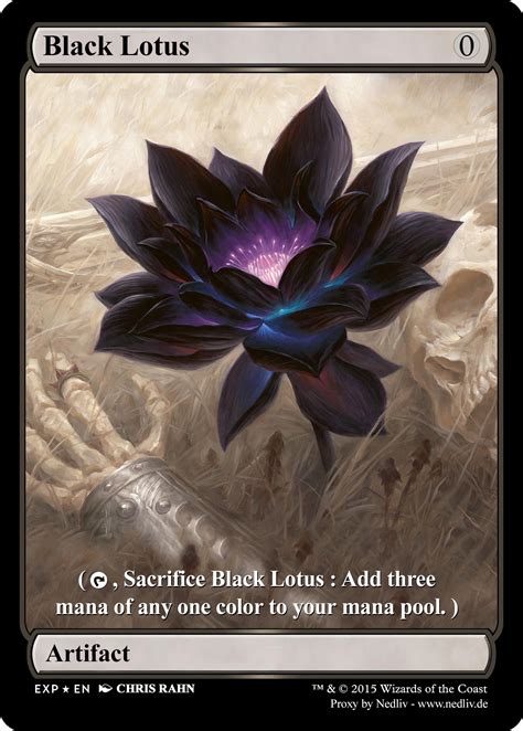 MTG - Altered Fullart Proxy - Black Lotus by Nedliv on DeviantArt