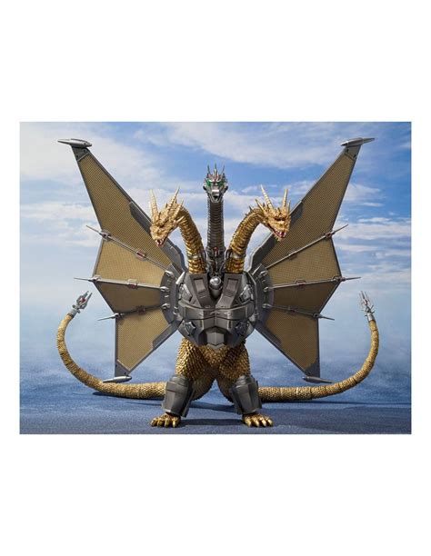 Godzilla Vs King Ghidorah S H Monsterarts Action Figure Mecha Ghidorah Shinjuku Decisive