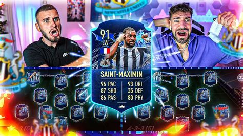 Saint Maximin Tots Moments Squad Builder Battle 🔥🔥 Wakez Vs Iamtabak