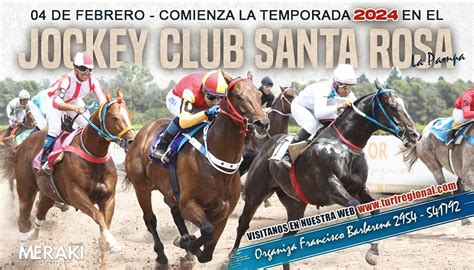 El Calendario Del Jockey Club Santa Rosa La Pampa Para La Temporada