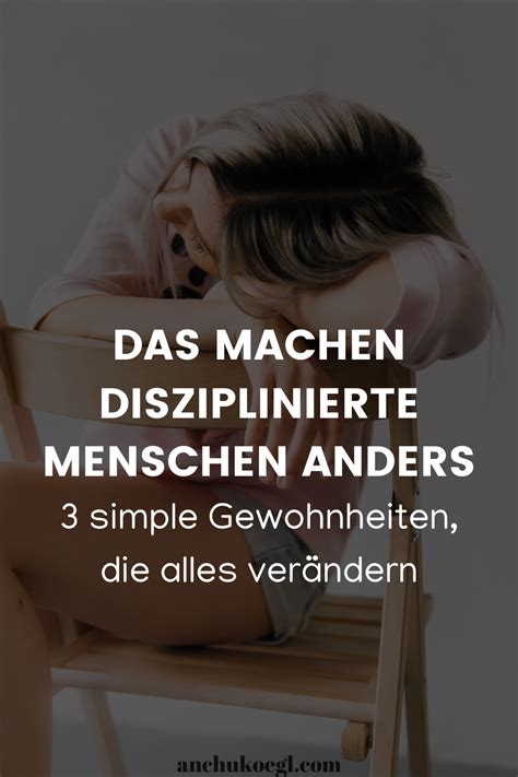 Disziplin lernen 3 simple aber effektive Tipps für mehr