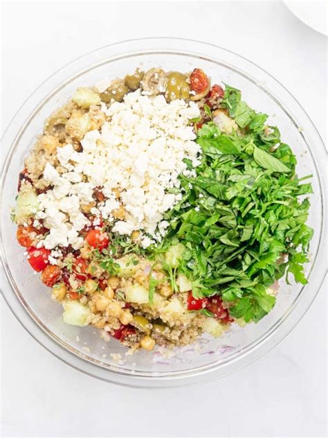 Salada Mediterr Nea De Quinoa Tomate Cereja Chefinha Natural