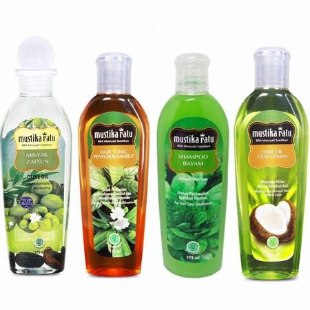 Jual Mustika Ratu Series Minyak Zaitun Cem Ceman Hair Tonic