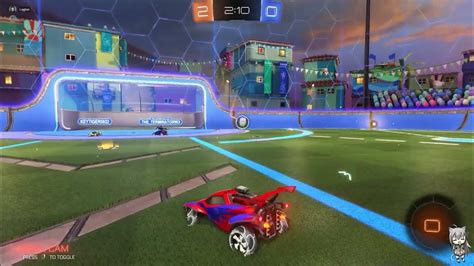 Play Rocket League On Map Estadio Vida Dusk Youtube