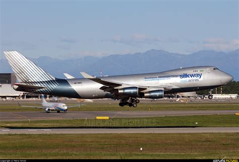 4K BCI Silk Way West Airlines Boeing 747 400F ERF At Milan