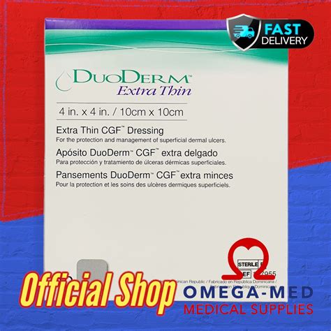 DuoDerm EXTRA THIN 4x4in 10x10cm Shopee Philippines