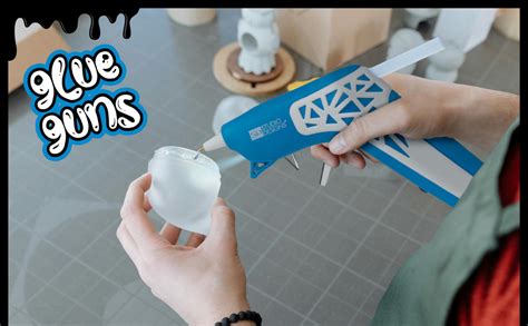 Amazon Cordless Hot Glue Gun With Web Grip Precision Nozzle Anti Drip Led Guiding Light