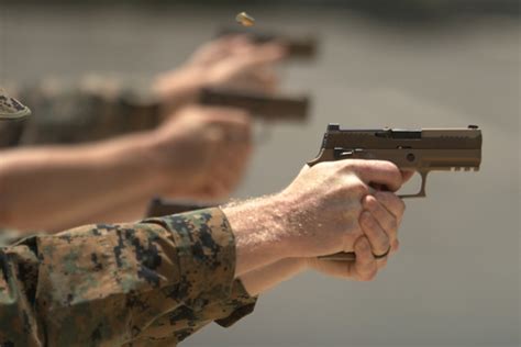 Marine Corps fields first new service pistol in 35 years > Marine Corps ...