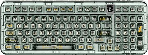 Amazon YUNZII Coolkiller CK98 Wireless Hot Swappable Mechanical Keyboard With OLED 1800