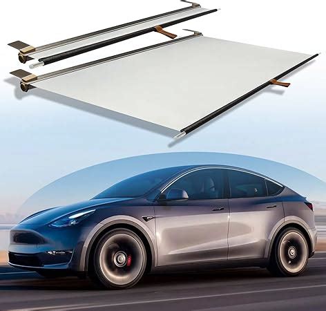 Amazon Overcheuk Tesla Model Y Sunshade Retractable Sun Shade